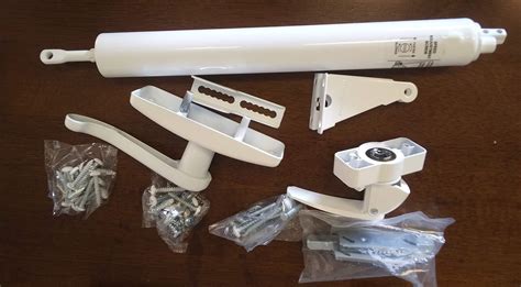 Larson Compatible Storm Door Installation Kit Handles And Closer White