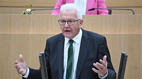 Baden Württemberg Winfried Kretschmann Migrationsthema kann Land