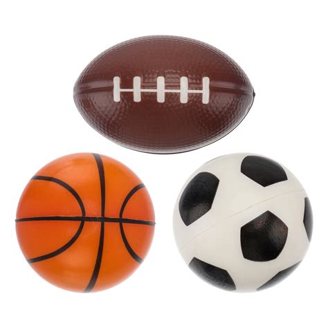 Hemoton Pcs Mini Balls Basketball Soccer Football Funny Toys Favors