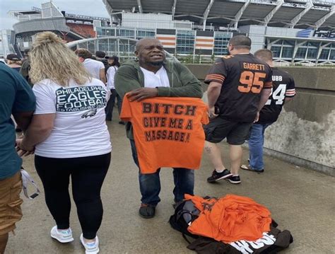 Cleveland Browns Fan Goes Viral For Despicable T Shirt Referencing