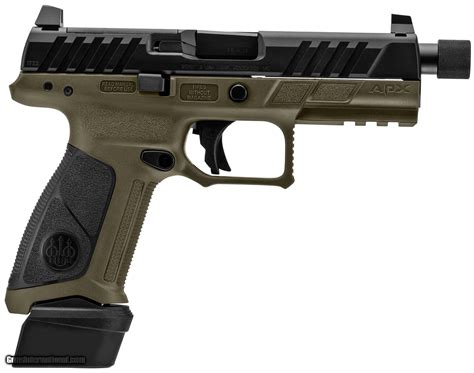 Beretta Apx A1 Tactical Od Green 9mm Optics Ready Jaxa1f921tac