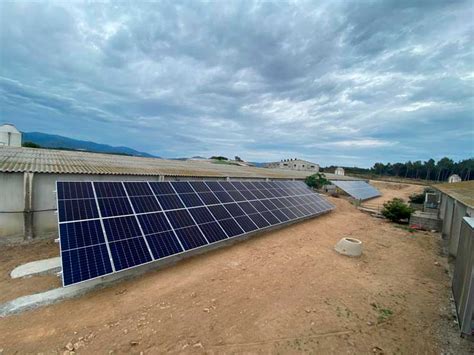 Instalación solar fotovoltaica para autoconsumo en Masarac