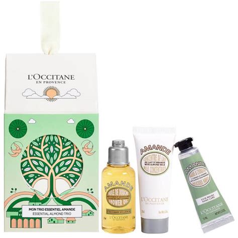 L Occitane Christmas Essential Almond Trio Allbeauty