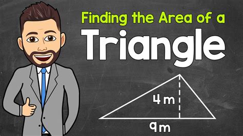 Finding The Area Of A Triangle A Step By Step Guide Math With Mr J