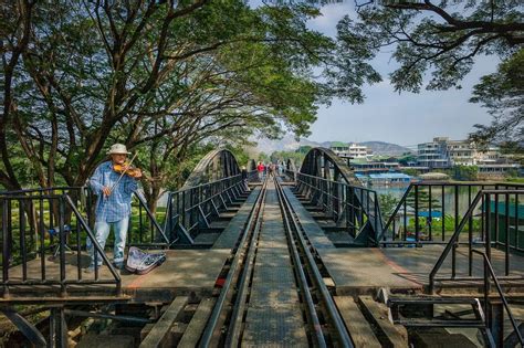 Visiting The Bridge On The River Kwai Kanchanaburi