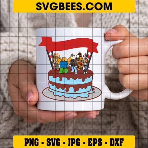 Roblox Cake Topper SVG Roblox Girl SVG - SVGbees