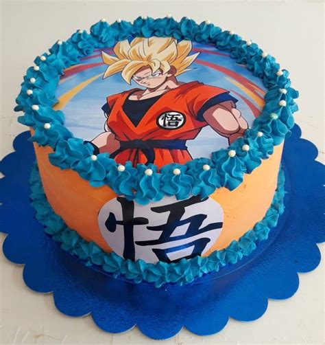 Descubrir 77 Imagen Pastel De Goku Blue Abzlocal Mx