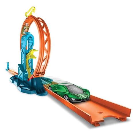 Pista Hot Wheels Track Builder Loop Infinito GLC90 Mattel Pistas Magazine Luiza