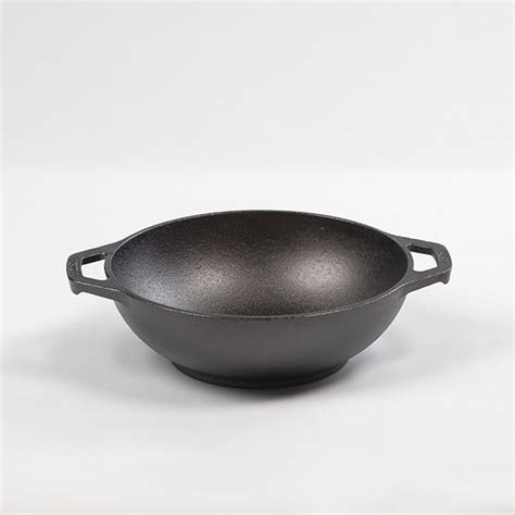 Lodge Cast Iron Mini Wok, Cast Iron Cookware | Lehman's