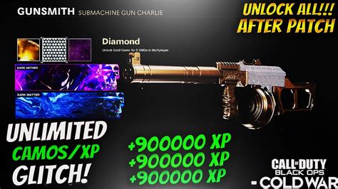 Instant Unlock All Glitch Instant Dark Matter Camo Glitch Cold War Glitchescold War Camo