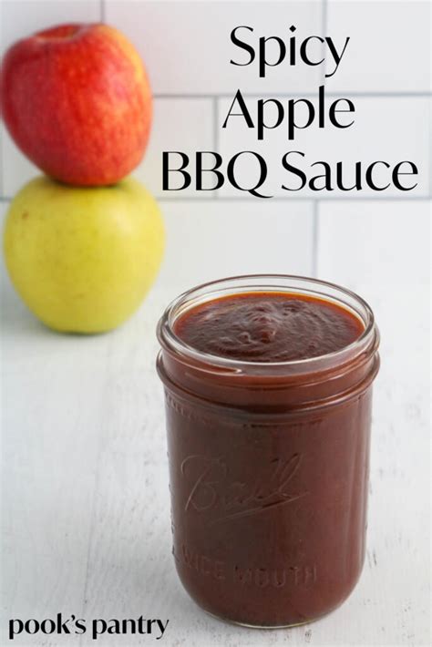 Chipotle Apple Bbq Sauce Recipe Pook S Pantry Recipe Blog