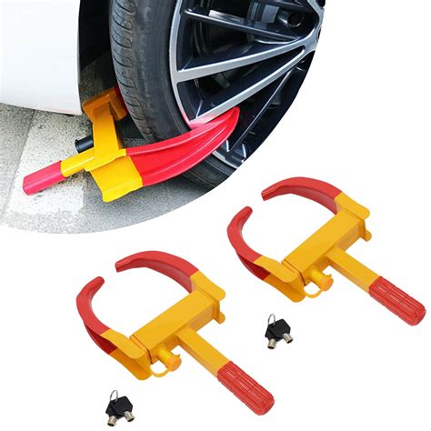 Max Motosports Pcs Anti Theft Wheel Lock Clamp Boot Tire Claw Trailer