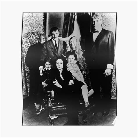 "Addams Family " Poster for Sale by Jesssomething | Redbubble