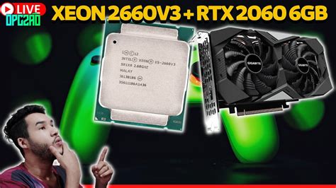 Ao Vivo Testes No Xeon E V Rtx Gb Do Aliexpress Youtube