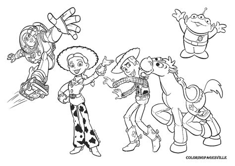 Dessins Gratuits Colorier Coloriage Toy Story Imprimer