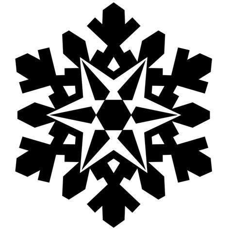 Clip art Snowflake Vector graphics Silhouette Image - Snowflake png ...