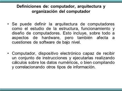 ARQUITECTURA DE COMPUTADORES Ppt Descargar