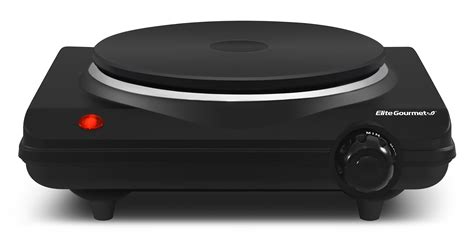 Buy Elite Gourmet ESB BF Countertop Single Cast Iron Burner Watts Electric Hot Plate