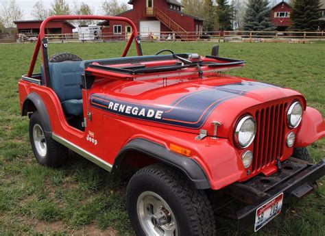 Jeep Cj Renegade Levi S Edition For Sale On Bat Auctions Sold