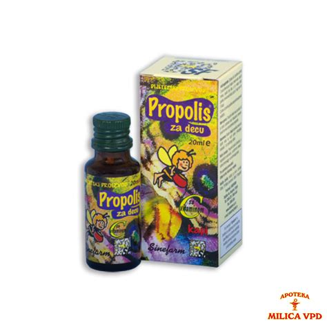 Sinefarm Propolis Kapi Za Decu Sa Vitaminom C 20ml Apoteka Milica