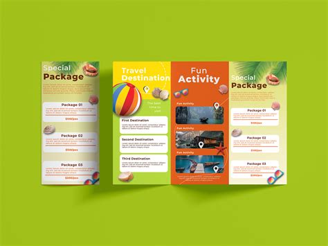 Travel Trifold Brochure Design On Behance