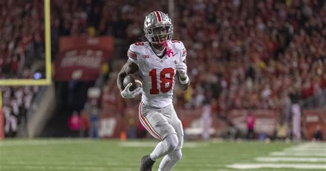 Marvin Harrison Jr Draws Heisman Hype From Fans As Osu Beats Wisconsin