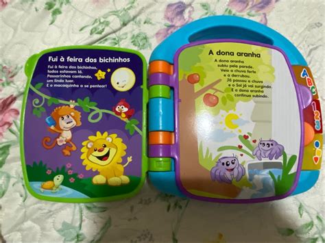 Livrinho de Rimas Brinquedo para Bebês Fisher Price Usado 83973881