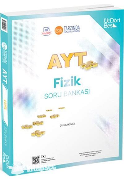 2025 AYT Fizik Soru Bankası Üç Dört Beş Yayınları 9786056959028