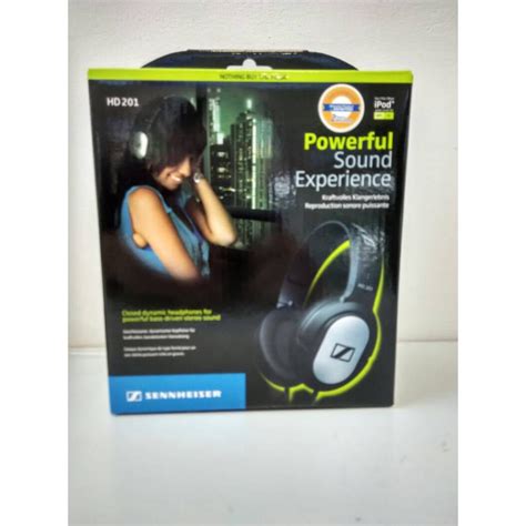 Jual Sennheiser HD 201 | Headphone Sennheiser HD201 Original | Shopee ...