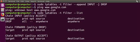 Iptables Command In Linux With Examples GeeksforGeeks