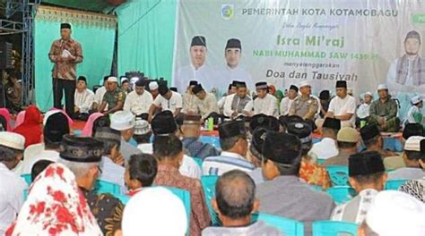 Pjs Walikota Hadiri Peringatan Isra Miraj Nabi Muhammad S A W Tahun