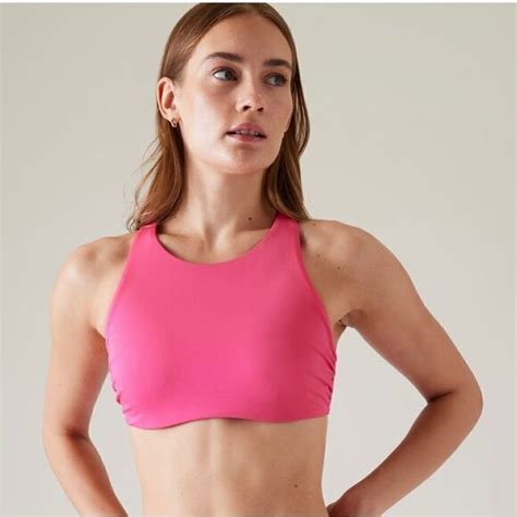 Athleta Swim Nwt Athleta Maldives Bracup Bikini Top Tulip Pink Bc Poshmark