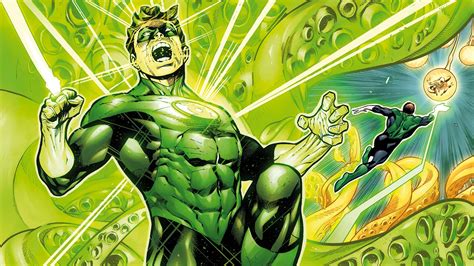 Green Lantern Comic Art