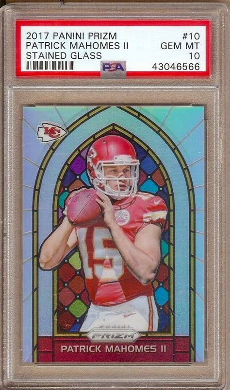 Patrick Mahomes Ii Prizm Stained Glass Price Guide Sports