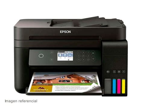 Impresora Multifuncional Epson Ecotank L Imprime Escanea Copia