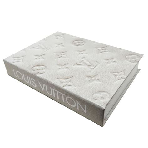 Caixa Livro Decorativa Grande X X Louis Vuitton Nude