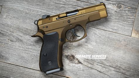 Cz D Pcr Compact Spartan Bronze Burnt Bronze Slide Cerakote Services