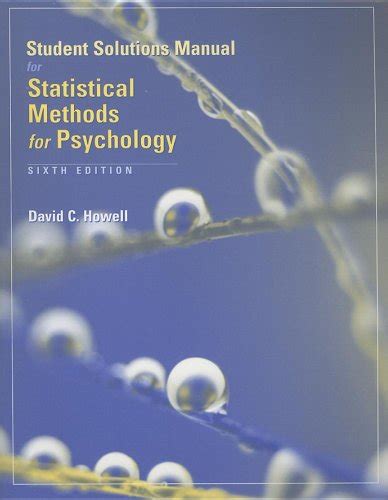 Statistical Methods For Psychology