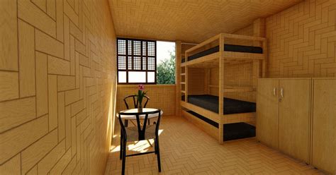 Bamboo Modern Bahay Kubo Architecture Livingroom Ideas