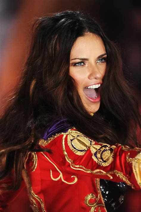 Adriana Lima Shows Off Her Fantastic Body Wearing Red Black Lingerie At 2012 Vi Porn Pictures