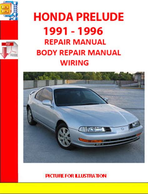 Pay For Honda Prelude Repair Manual Body Repair Wiring