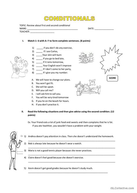 Conditionals Français FLE fiches pedagogiques pdf doc