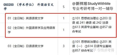 新祥旭：清华大学英语语言文学外国语言学及应用语言学考研攻略 知乎