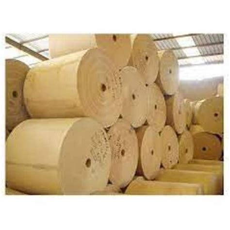 Brown Plain Corrugated Kraft Paper Roll 120 Gsm Weight 300 Kilograms