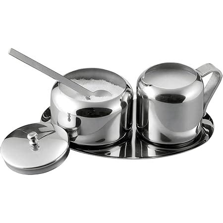 Amazon Frieling Usa Stainless Steel Creamer And Sugar Bowl