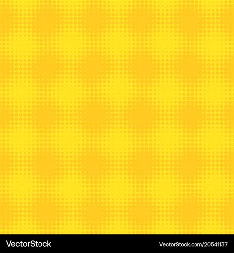 Yellow Halftone Background Royalty Free Vector Image