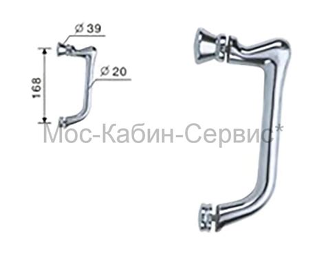 Ручка для душевой кабины L01 пластик — купить с доставкой в mos-kabin ...