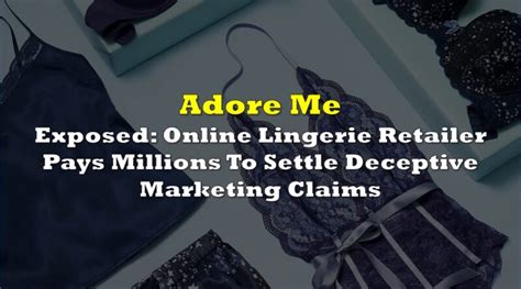 Exposed Online Lingerie Retailer Pays Millions To Settle Deceptive