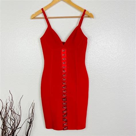 Tiger Mist Dresses Nwt Tiger Mist Red Corset Bodycon Dress Poshmark