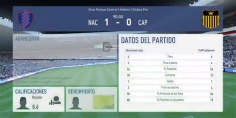 Nacional vs Peñarol el primer clásico virtual fue para el Bolso